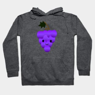 Cute Kawaii Purple Grapes Hoodie